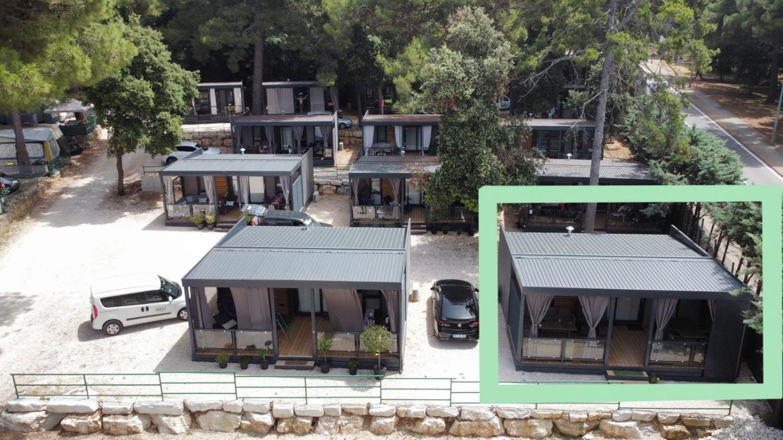 Mobile Homes Adriatic , Campsite Porton Biondi -ロヴィニ エクステリア 写真
